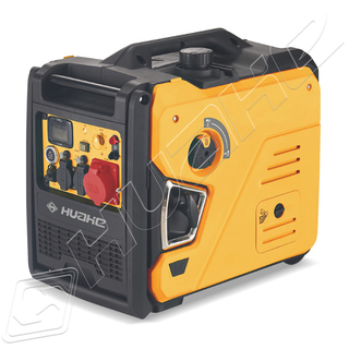 热销 6 千瓦便携式低噪音按钮启动家用逆变发电机