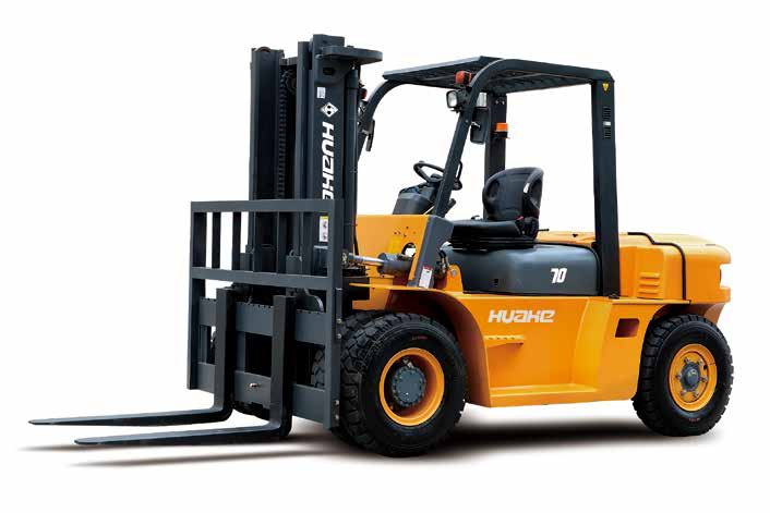 强大性能：工业作业中的柴油叉车