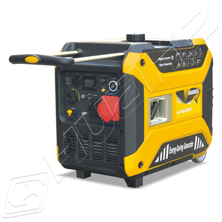 低噪音 5/6 Kw 电启动便携式变频汽油发电机 240cc